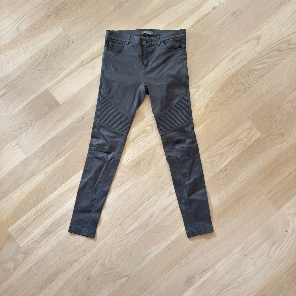 Vince leather pants sz 6